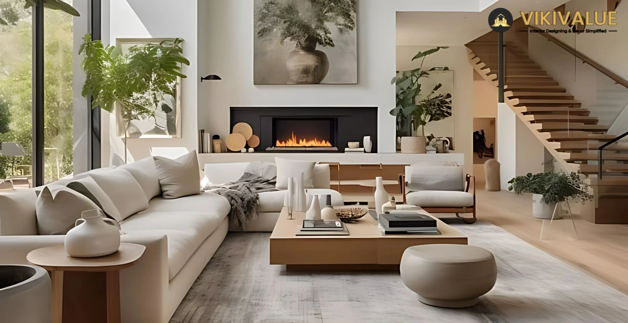Living Room Interior Design Company in Richmond Road